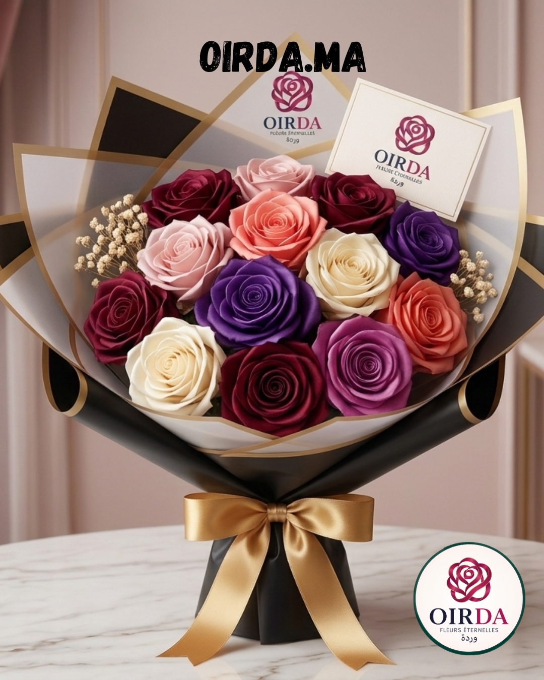 Un bouquet éternel, un choix plus durable