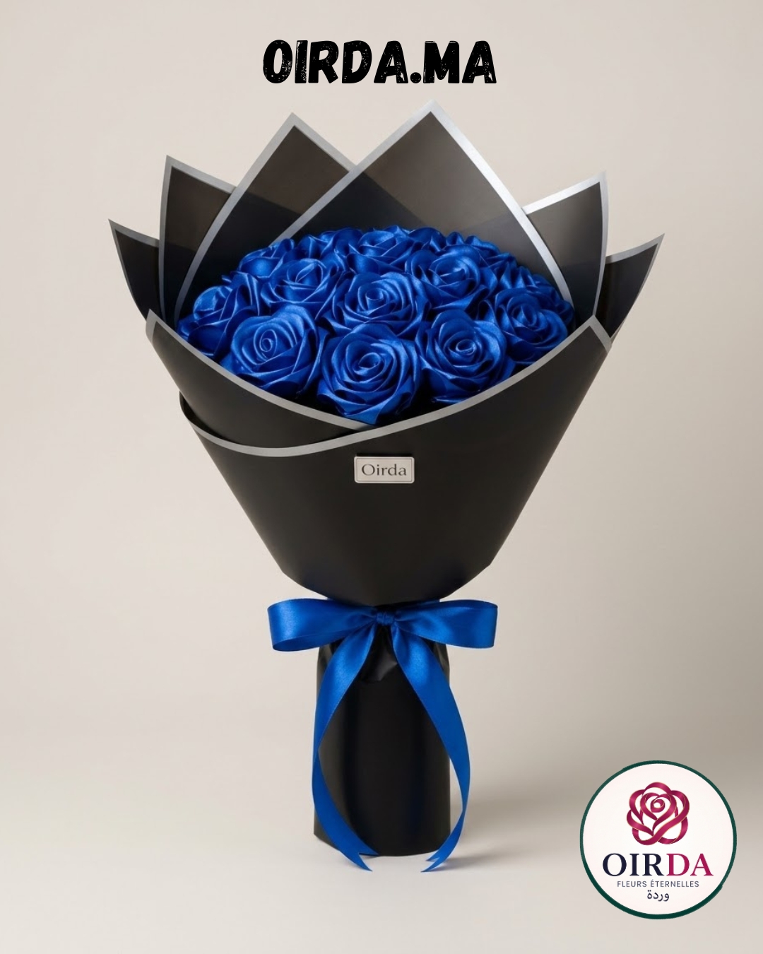 Bouquet Éternel Bleu Céleste Oirda
